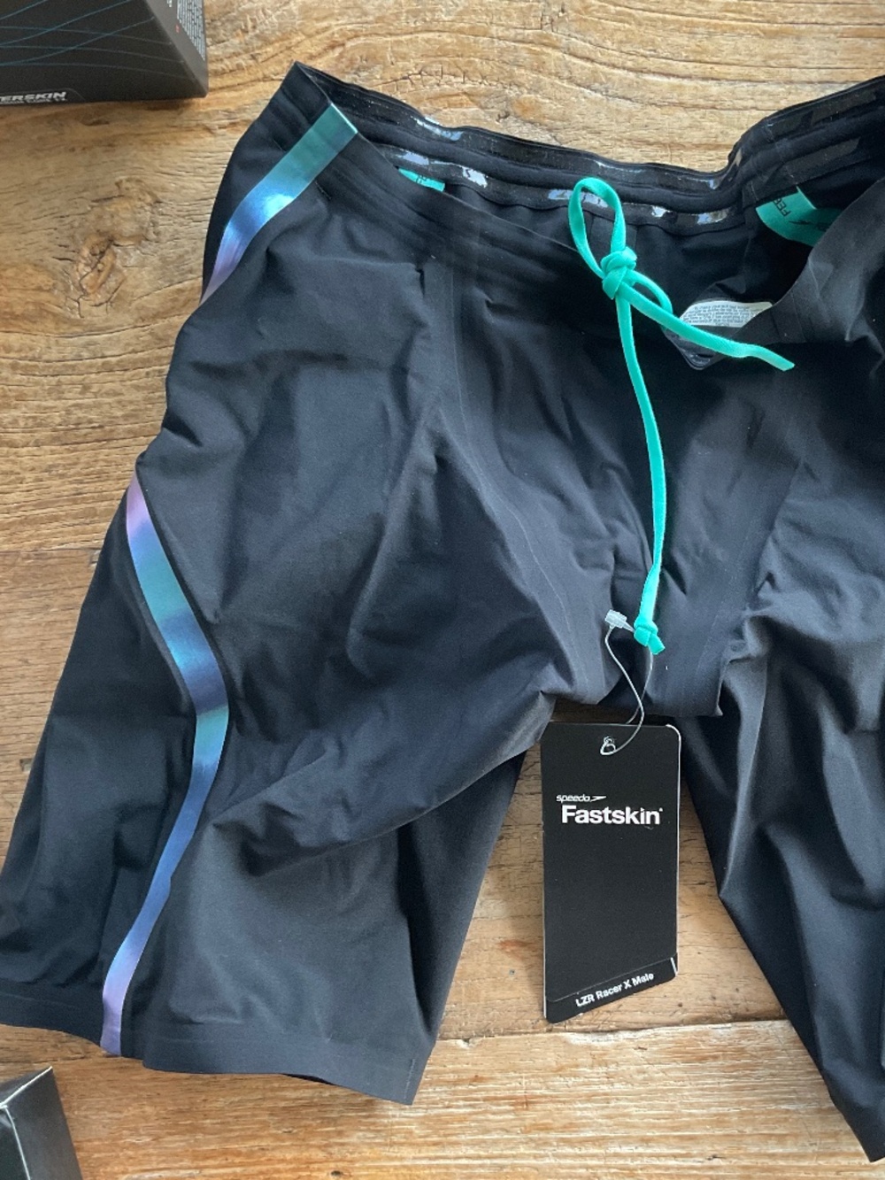 SPEEDO FAST SKIN LZR RACER X MALE JAMMER SZ 27